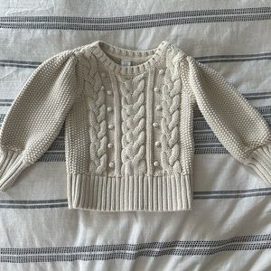 Baby GAP cable knit sweater
